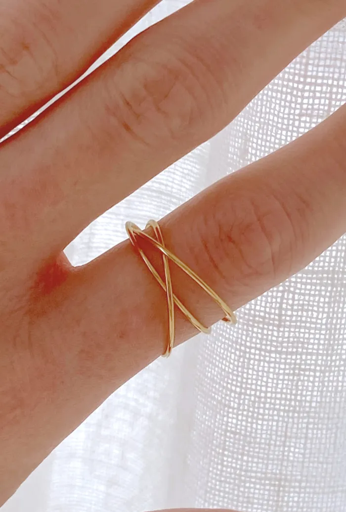THREE CIRCLE RING^Girl and the Sun Store