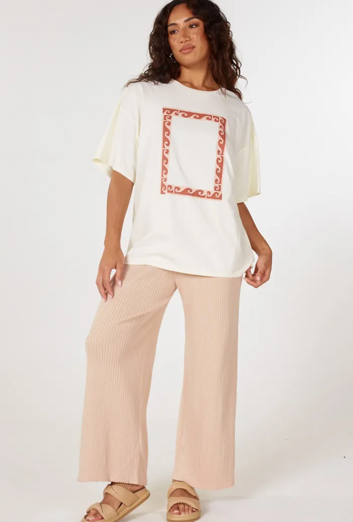 WAVE TEE -^Girl and the Sun Fashion